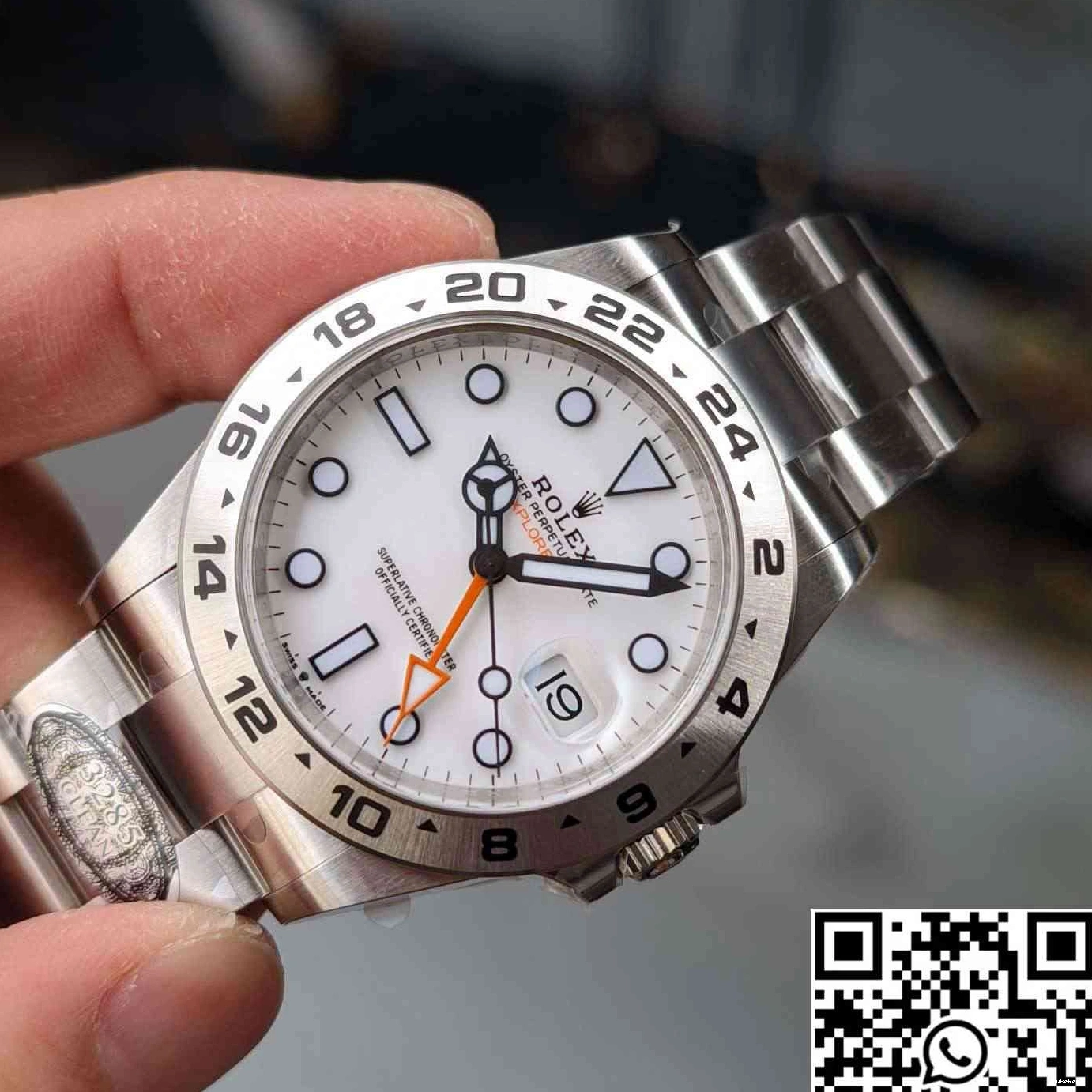 Steel Rolex Explorer Clean Stainless White Dial M226570-0001 Factory 0511